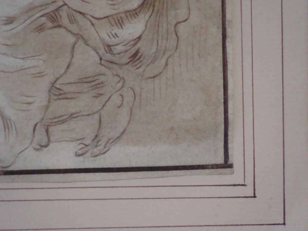 18th Century and Earlier Cornelis Bloemaert, II Northern European Renaissance Drawing