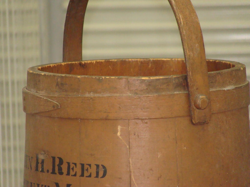 American Bucket, Firkin, Shaker, Primitive, Naive Cotuit, New England