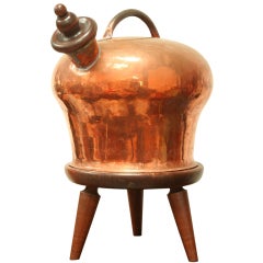 Antique Copper Brandy Still
