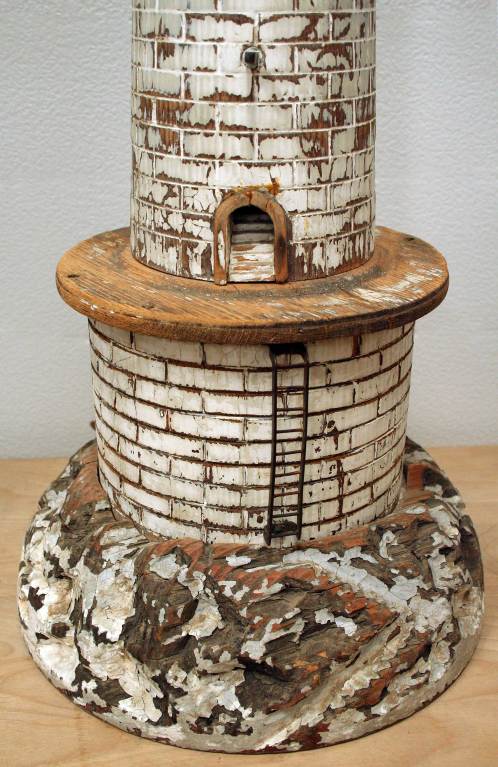 Vintage Folk Art Lighthouse