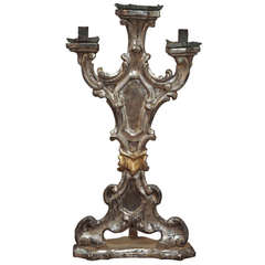 Antique 19th Century Italian Altar Stick