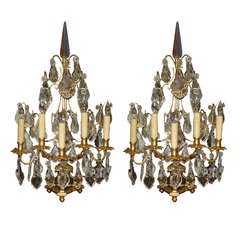Pair of  19th Century Girandoles
