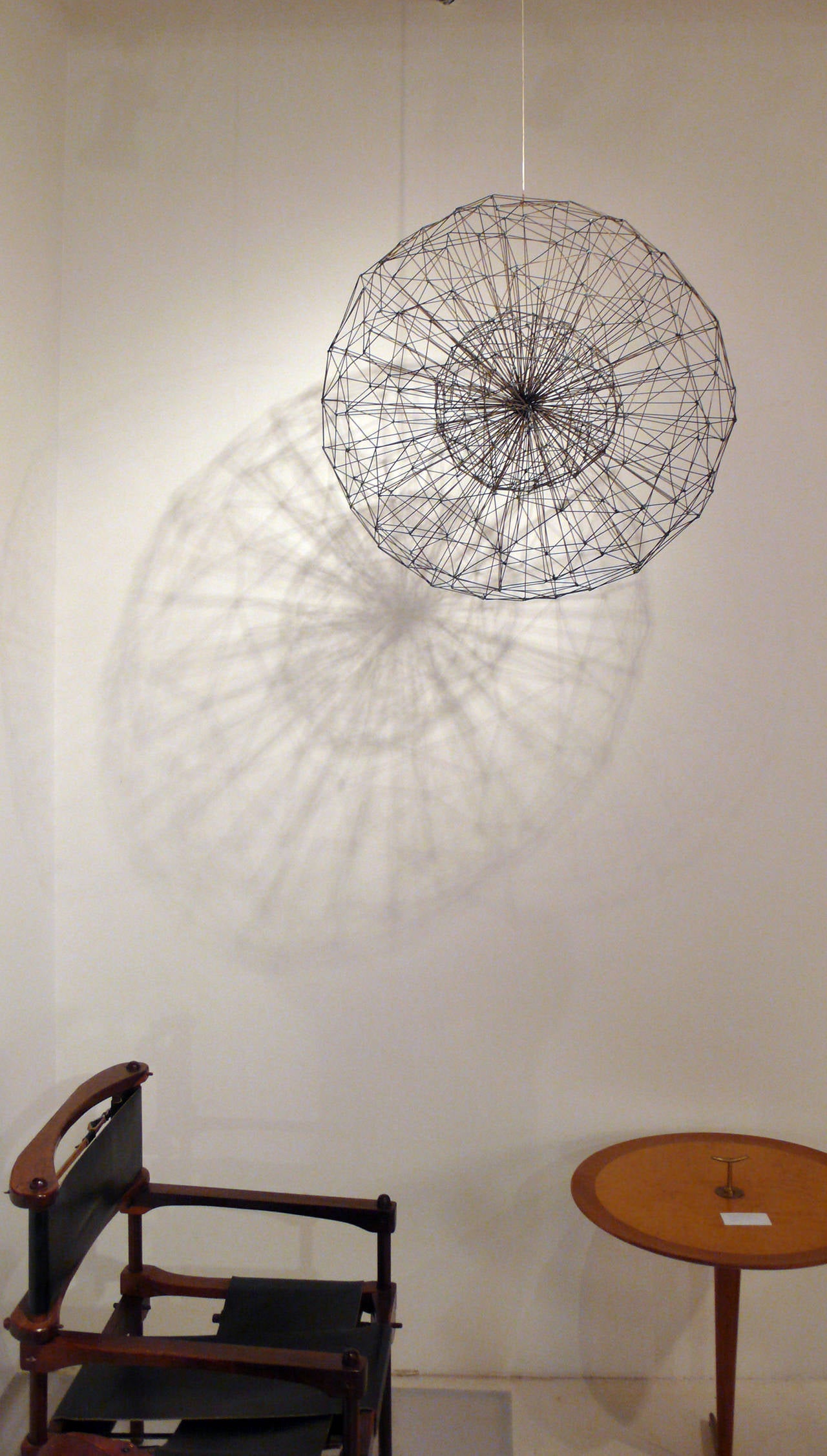 Steel Harry Bertoia Style Dandelion Sculpture