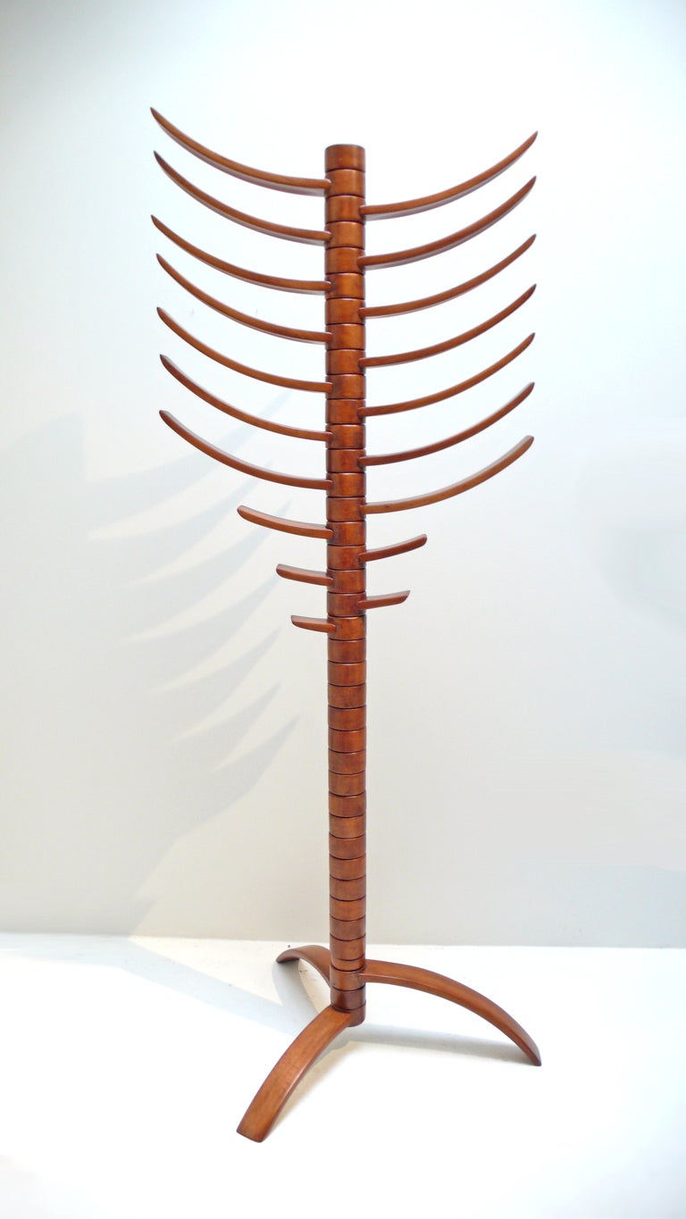 Sculptural Coat Stand by Bruce Tippett for Gavina