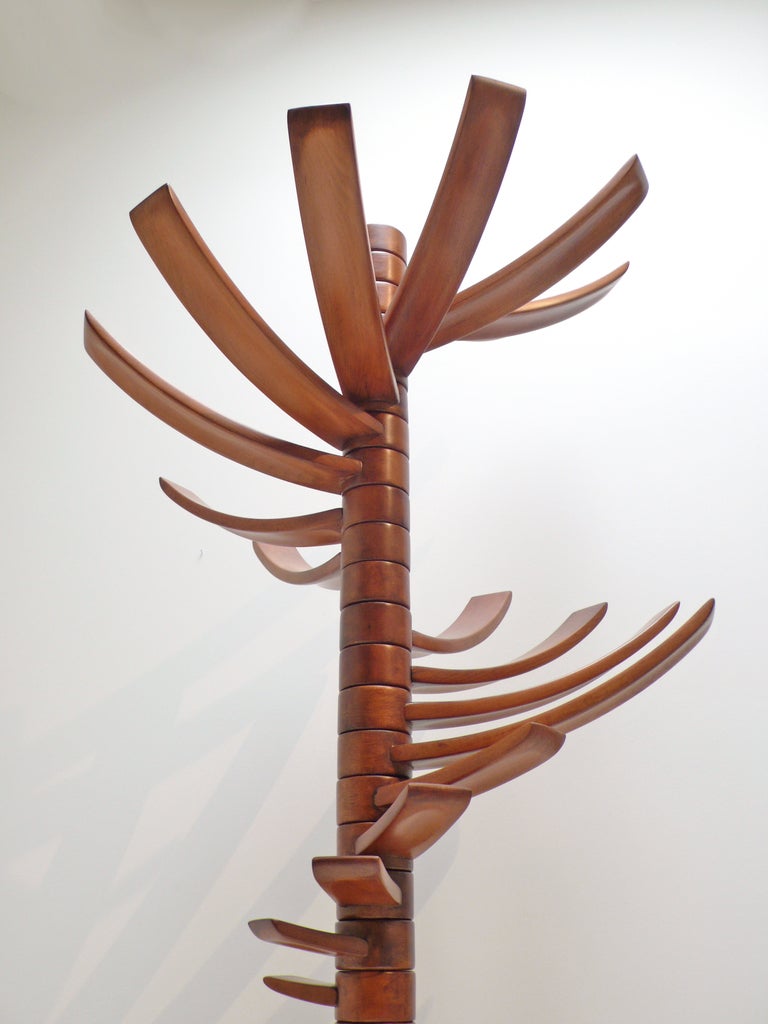 Mid-Century Modern Sculptural Coat Stand by Bruce Tippett