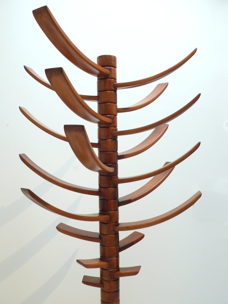 Mid-20th Century Sculptural Coat Stand by Bruce Tippett
