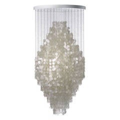 6Verner Panton 8DM Chandelier 1964 white shells 1964 9