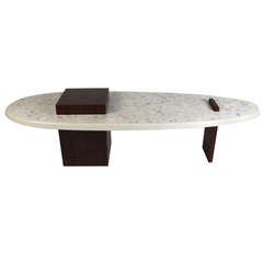 Retro Harvey Probber Terrazzo Cocktail Table