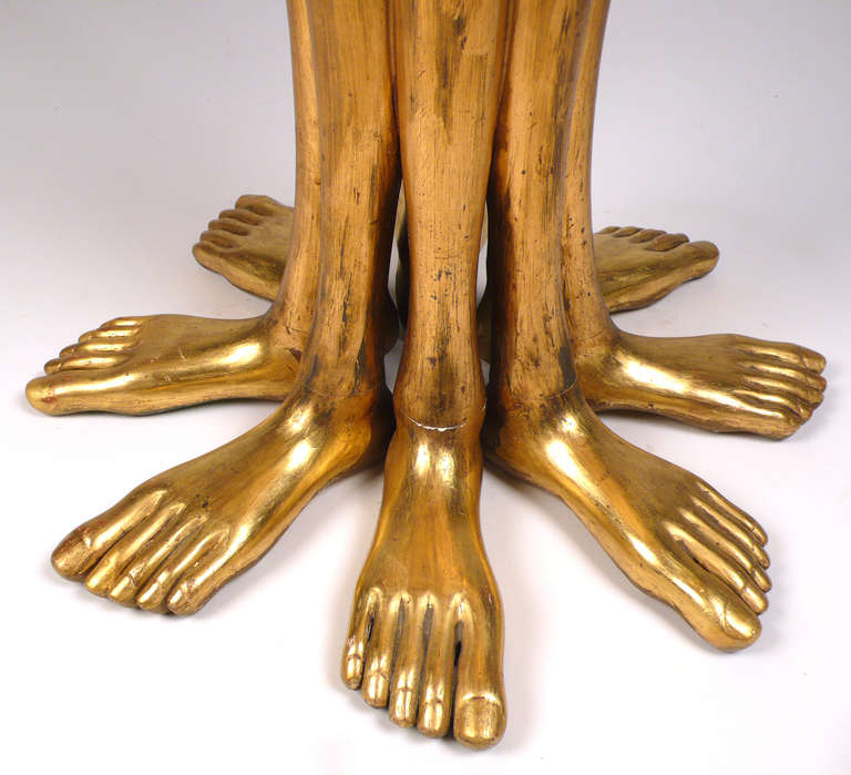 Early and Rare Pedro Friedeberg Hand Foot Table 1