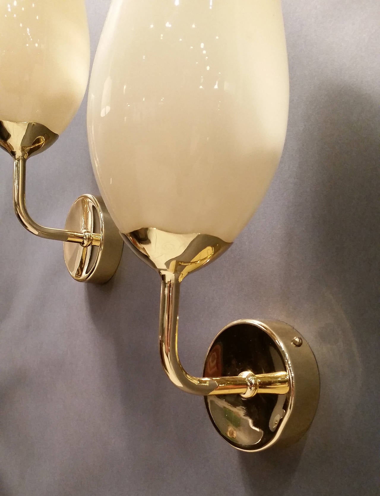 Pair of Early Paavo Tynell Sconces In Good Condition In Dallas, TX