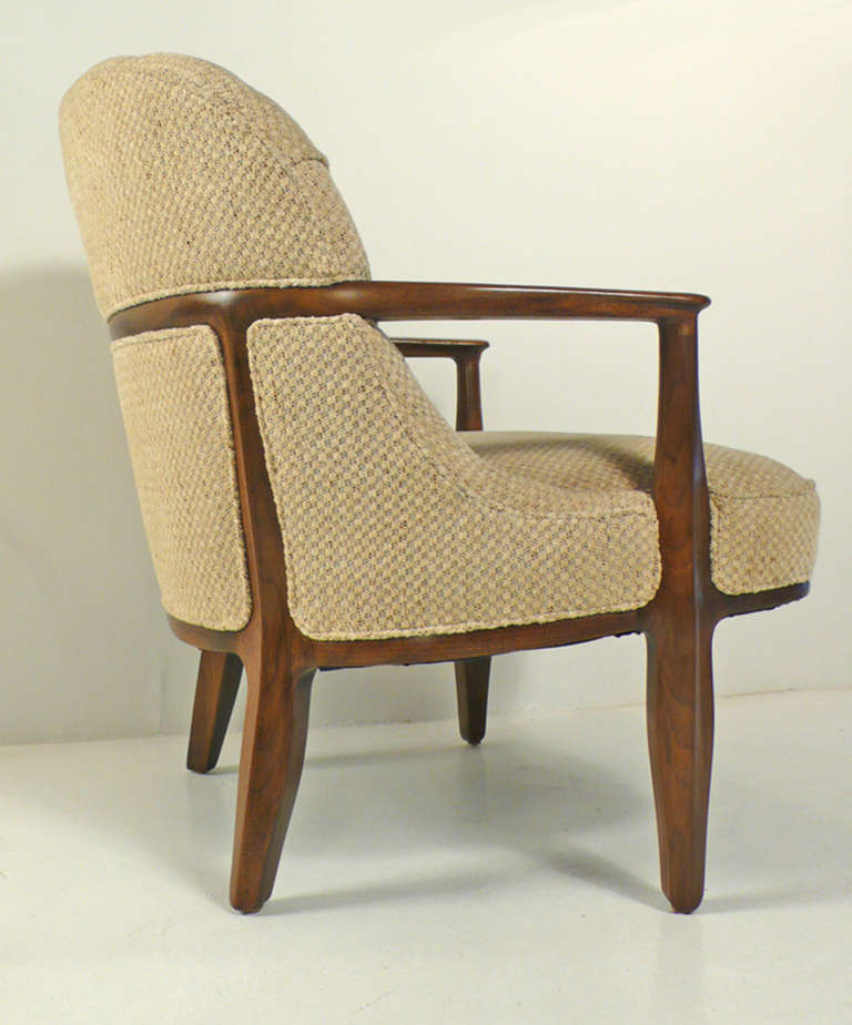 Mid-Century Modern Dunbar Janus Lounge Chair