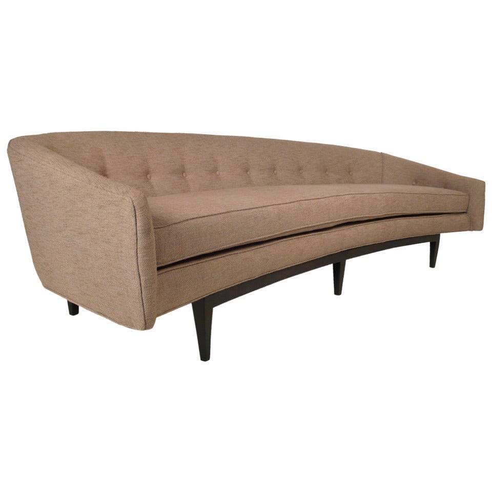 Curved Sofa by Harvey Probber