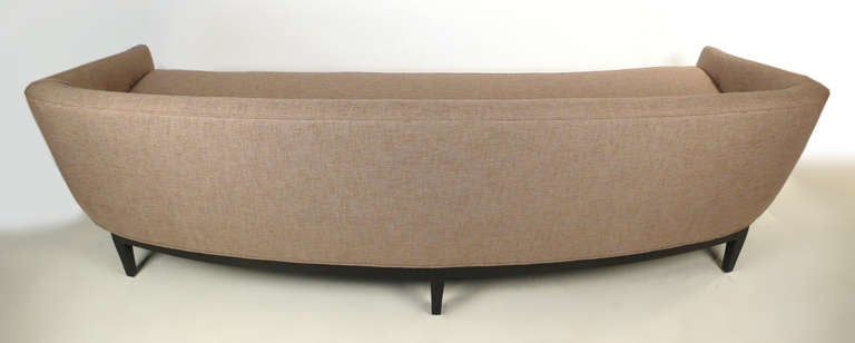 Curved Sofa by Harvey Probber In Excellent Condition In Dallas, TX