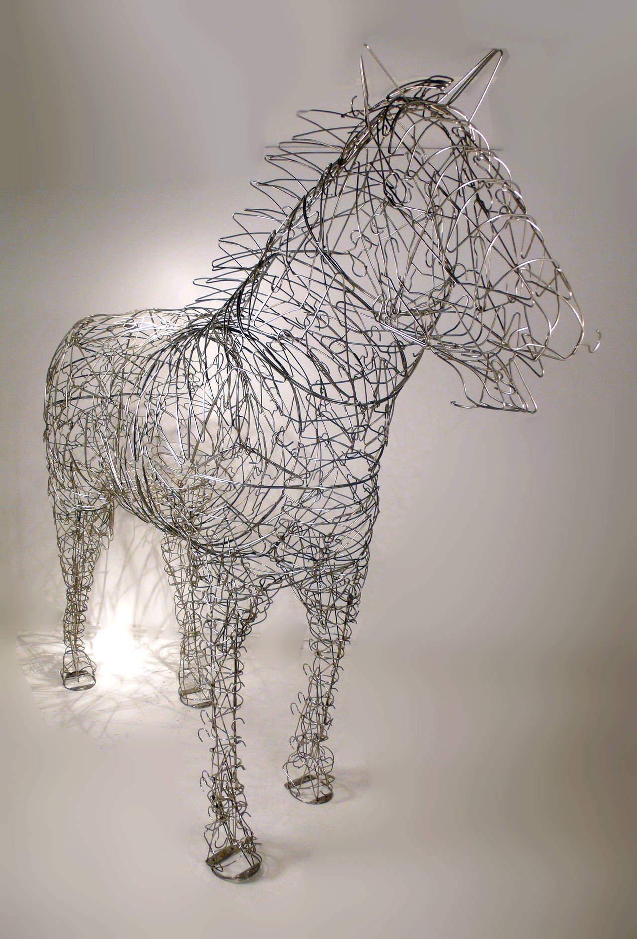 coat hanger sculptures