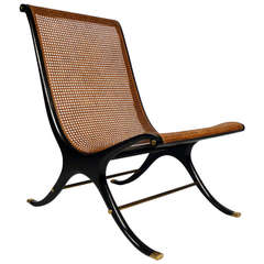 Vintage Rare Gerald Jerome Lounge Chair for Heritage