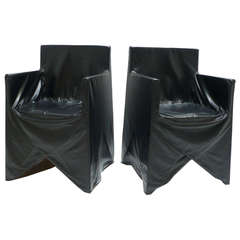Black Leather Chairs 7