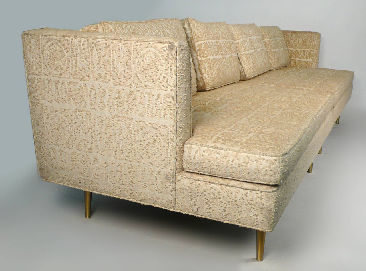 Edward Wormley for Dunbar Even Arm Sofa or Settees In Good Condition For Sale In Dallas, TX