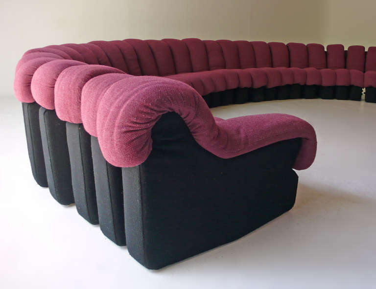 Textile De Sede DS600 Non-Stop Sectional Sofa
