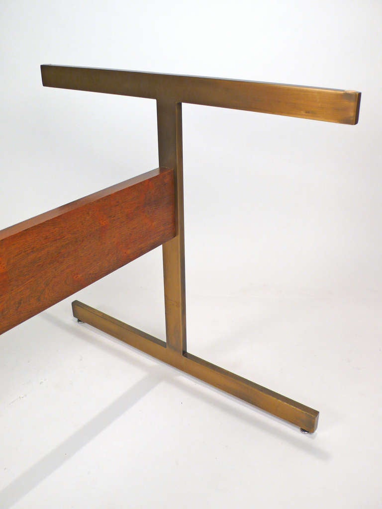 Bronze Roland Carter I-Beam Table Desk