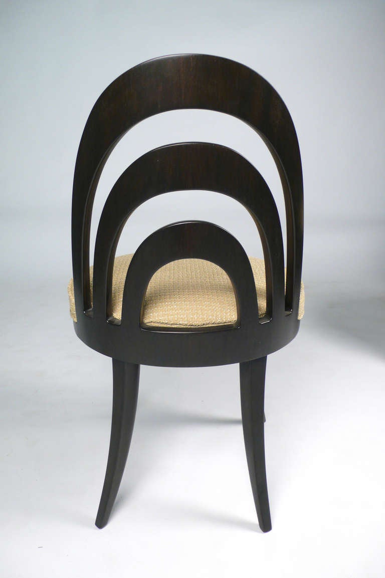 Mid-20th Century Set of Eight Harvey Probber Dining Chairs