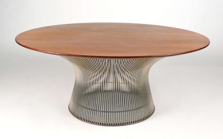 Cocktail/coffee table by Warren Platner manufactured by Knoll