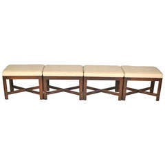 Drexel Benches Set of Four