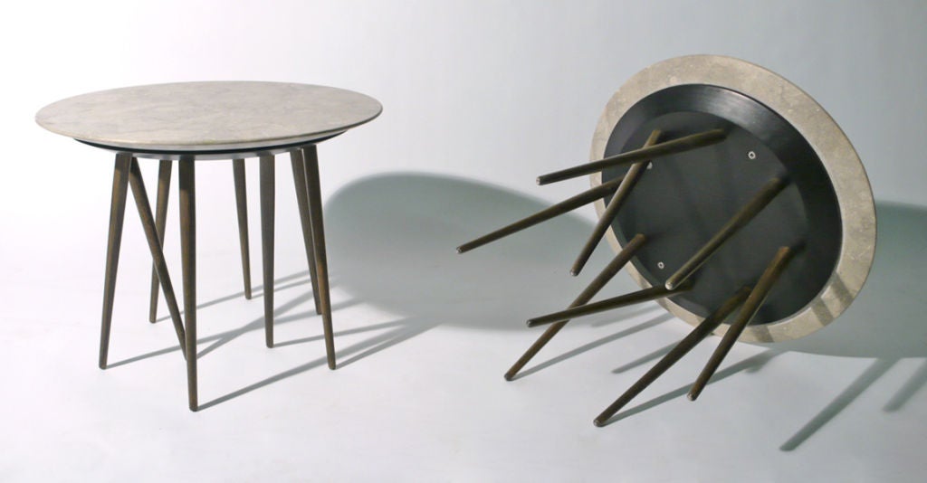American Lawrence Laske Toothpick Tables for Knoll