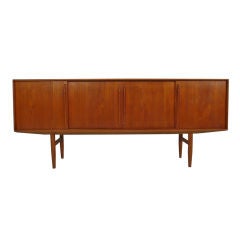 Arne Vodder for Povl Dinesen Teak Credenza