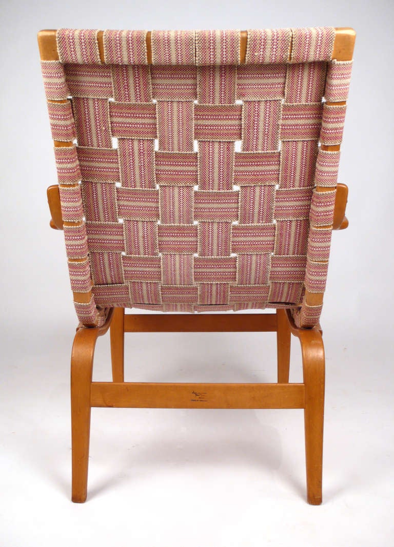 Swedish Early Bruno Mathsson Eva Chair