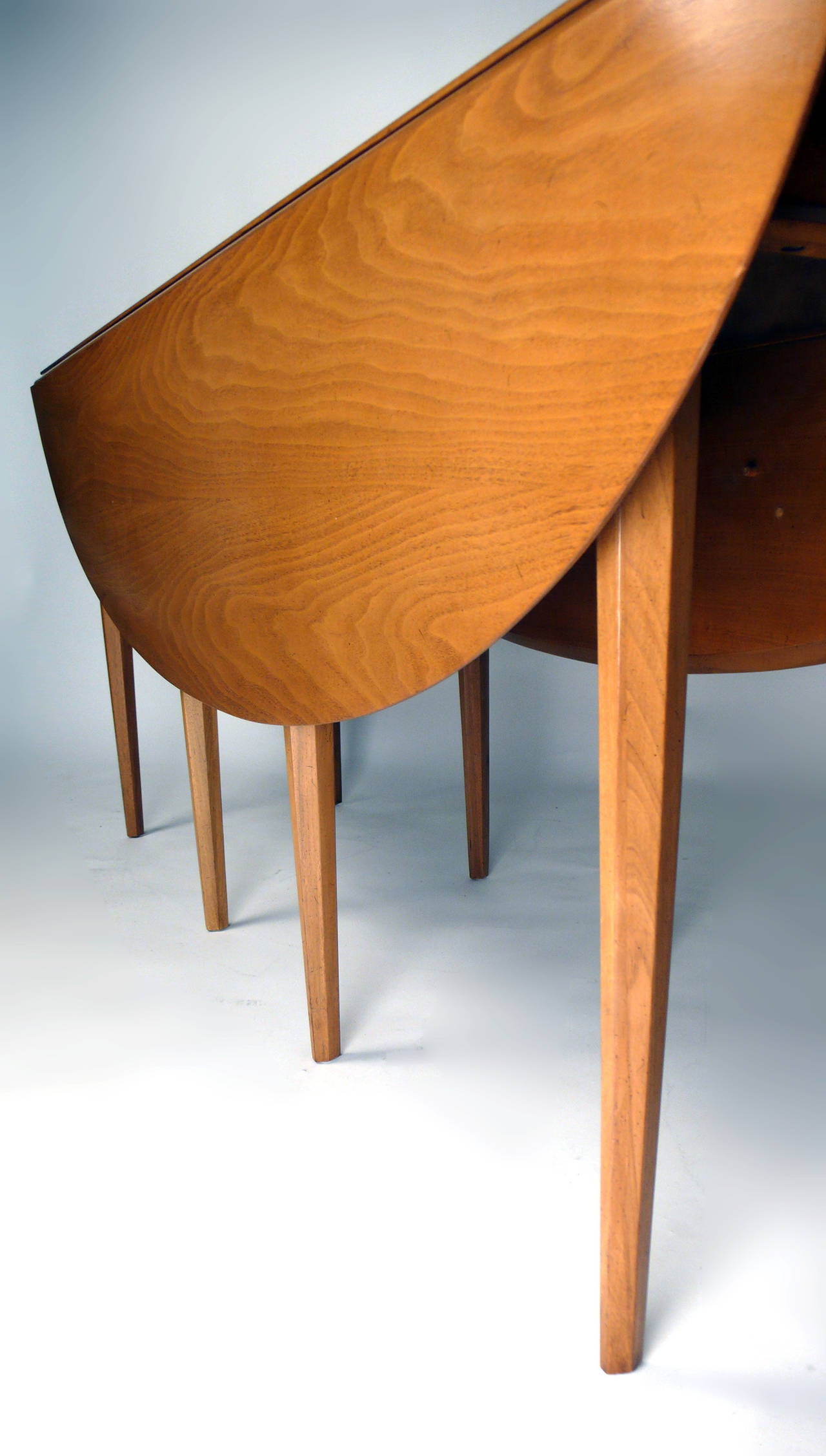 Dunbar Bleached Walnut Drop-Leaf Gateleg Table 2