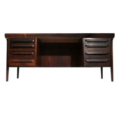 Vintage Solid Rosewood Ib Kofod-Larsen Desk