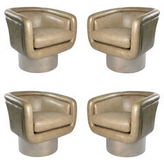 Leon Rosen Swivel Chairs for Pace