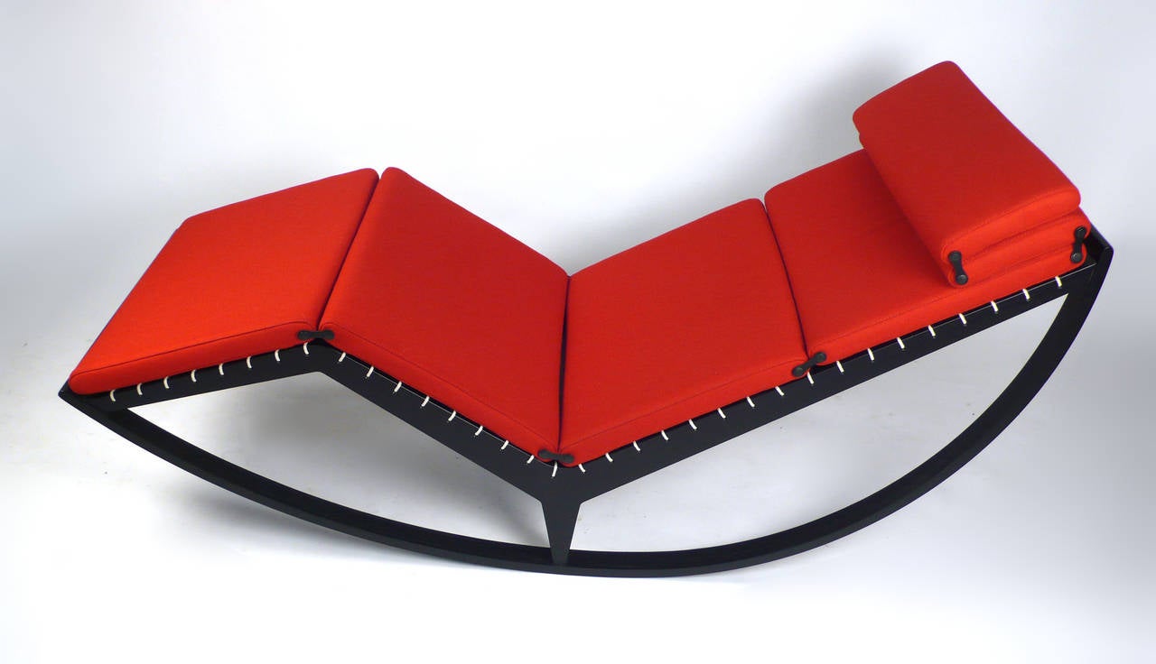 Canapo Schaukelstuhl von Franco Albini für Cassina (Italienisch)