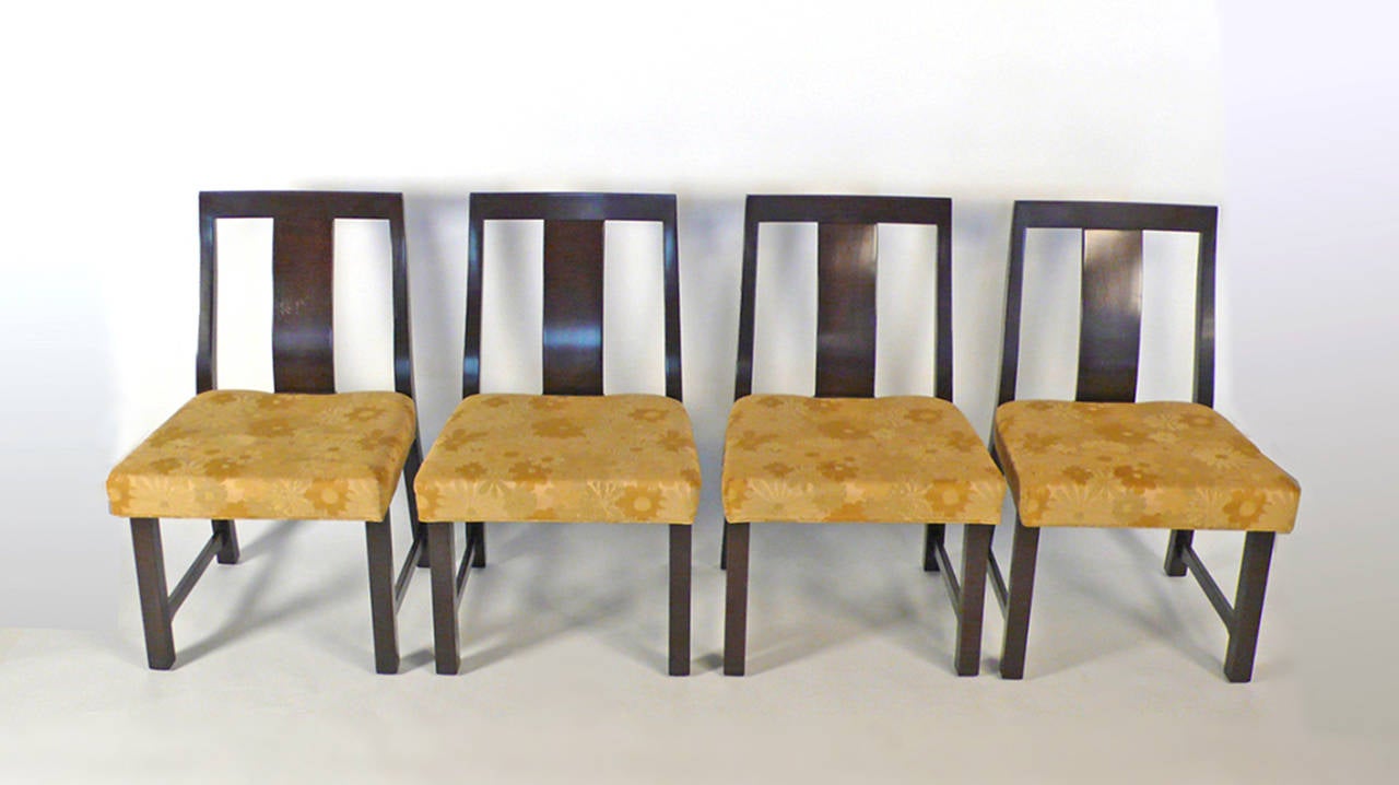 Mid-Century Modern 6 Edward Wormley Dining Chairs