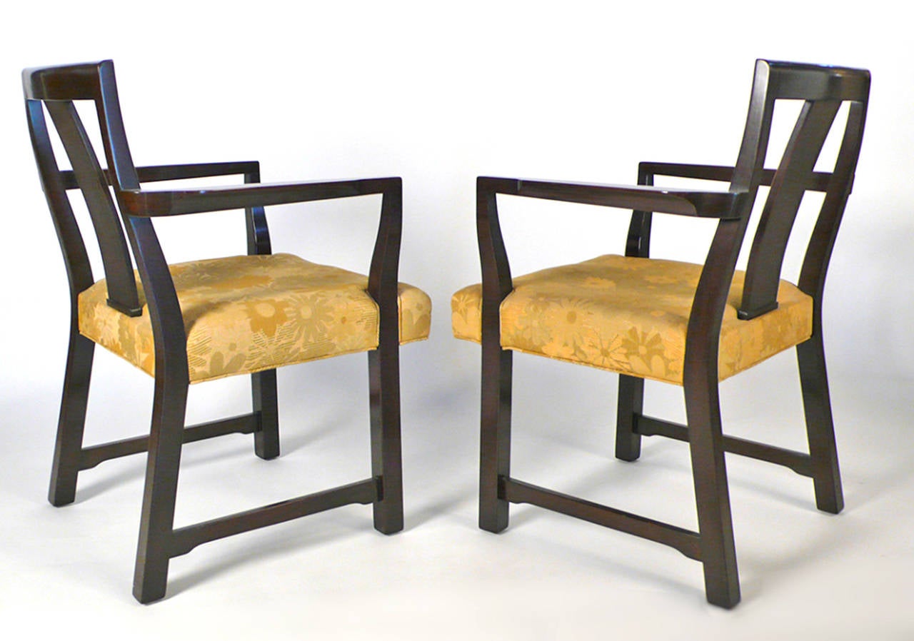 American 6 Edward Wormley Dining Chairs