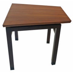 Dunbar Wedge Table Wormley mahogany walnut 1960s 9
