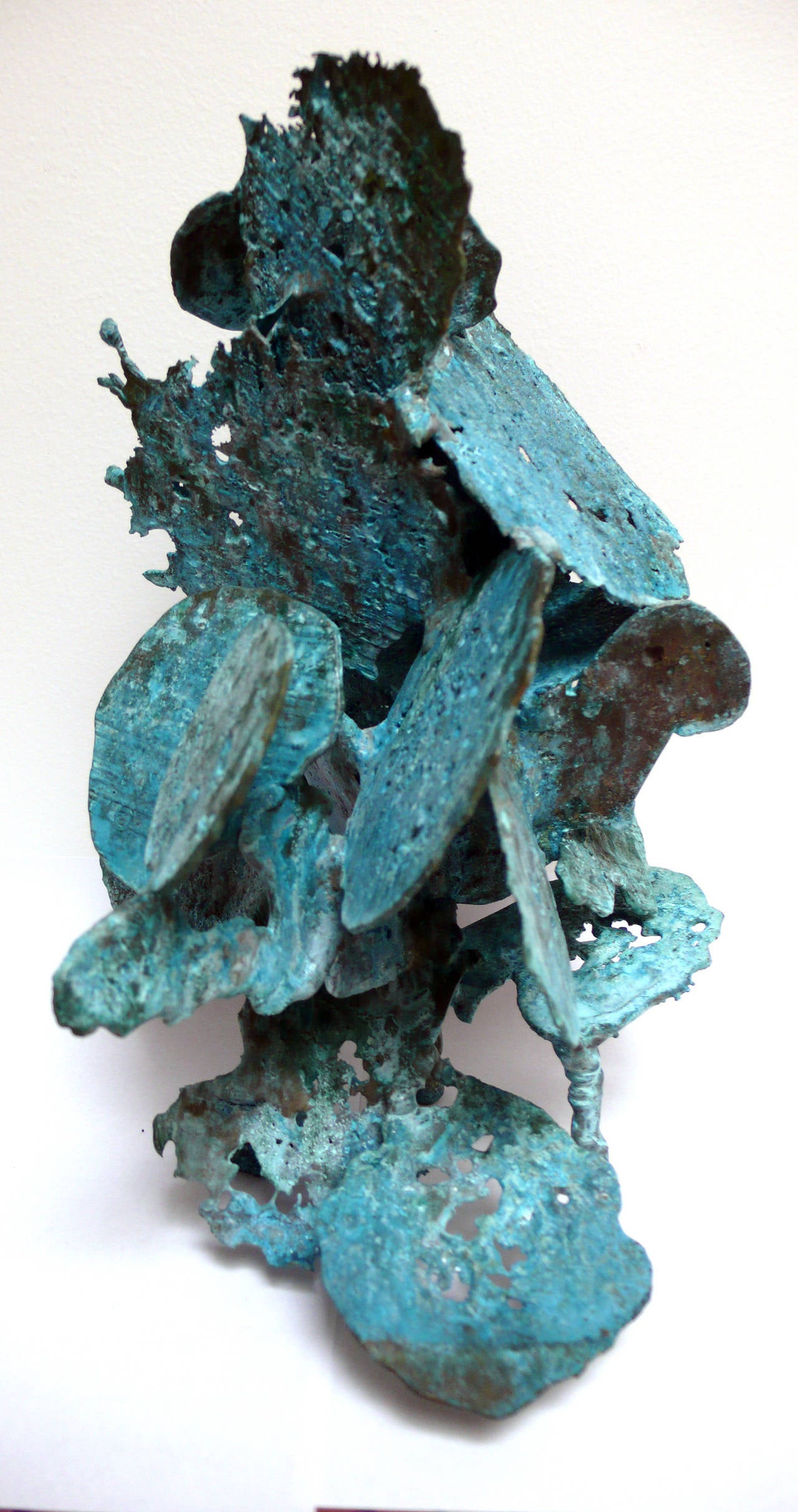 American Harry Bertoia Welded Bronze Spill Cast Sculpture