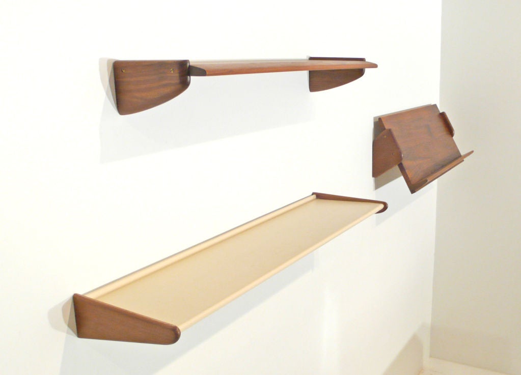 Arne Vodder Credenza + Wall mounted shelves 2