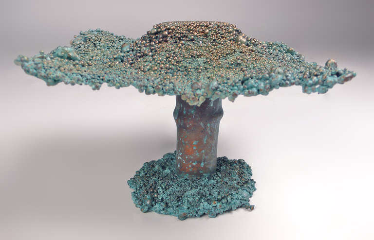 Américain Sculpture de champignon de Val Bertoia en vente