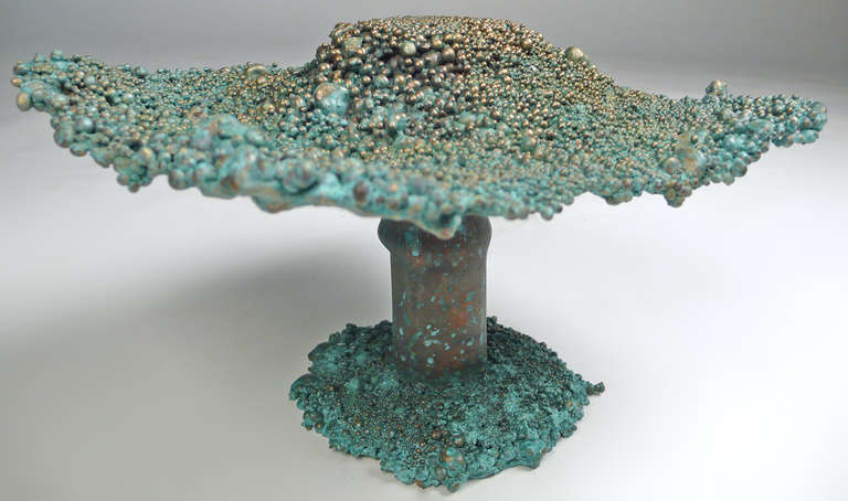 Val Bertoia Mushroom Sculpture In Excellent Condition For Sale In Dallas, TX