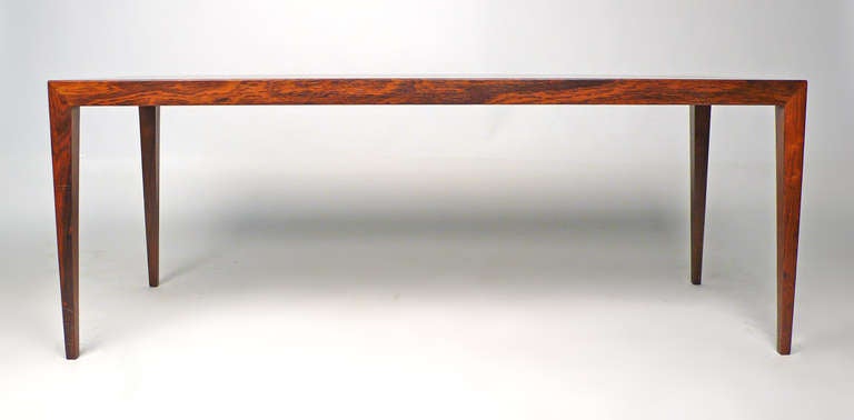 Scandinavian Modern Severin Hansen Rosewood Cocktail Table