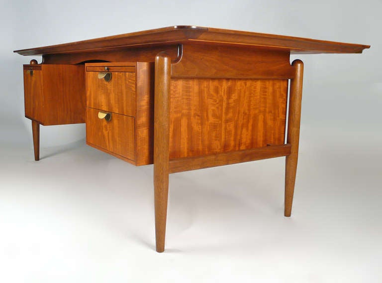 Mid-Century Modern Desk Designed by Finn Juhl for Baker