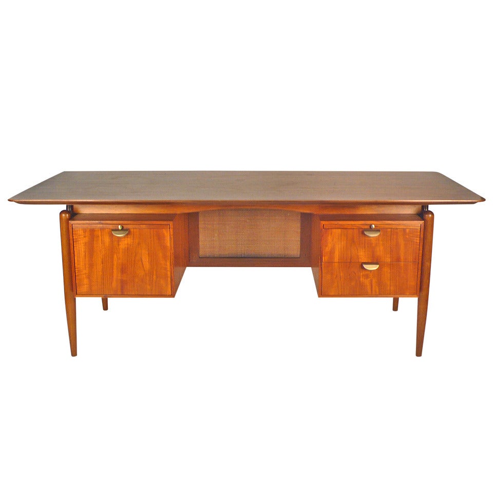 Desk Designed by Finn Juhl for Baker
