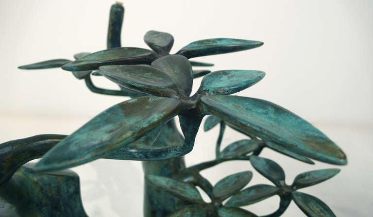 Bronze Bonsai Tree Sculpture Cocktail Table 1
