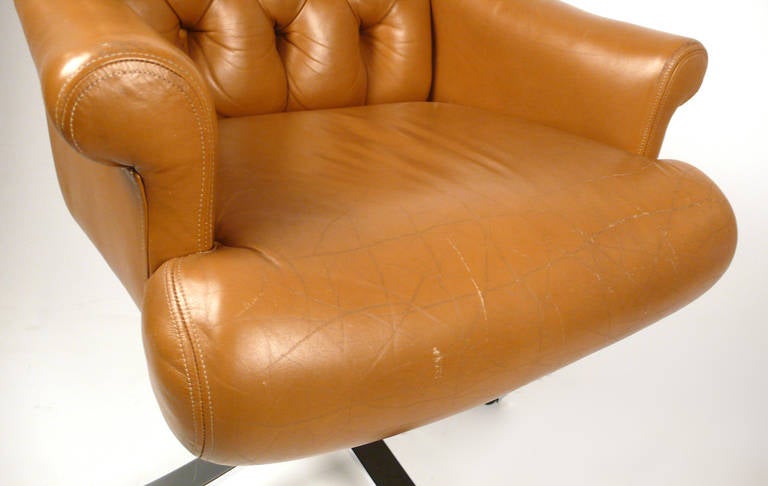 Zographos Deep Tufted Modernist Desk Chair 1