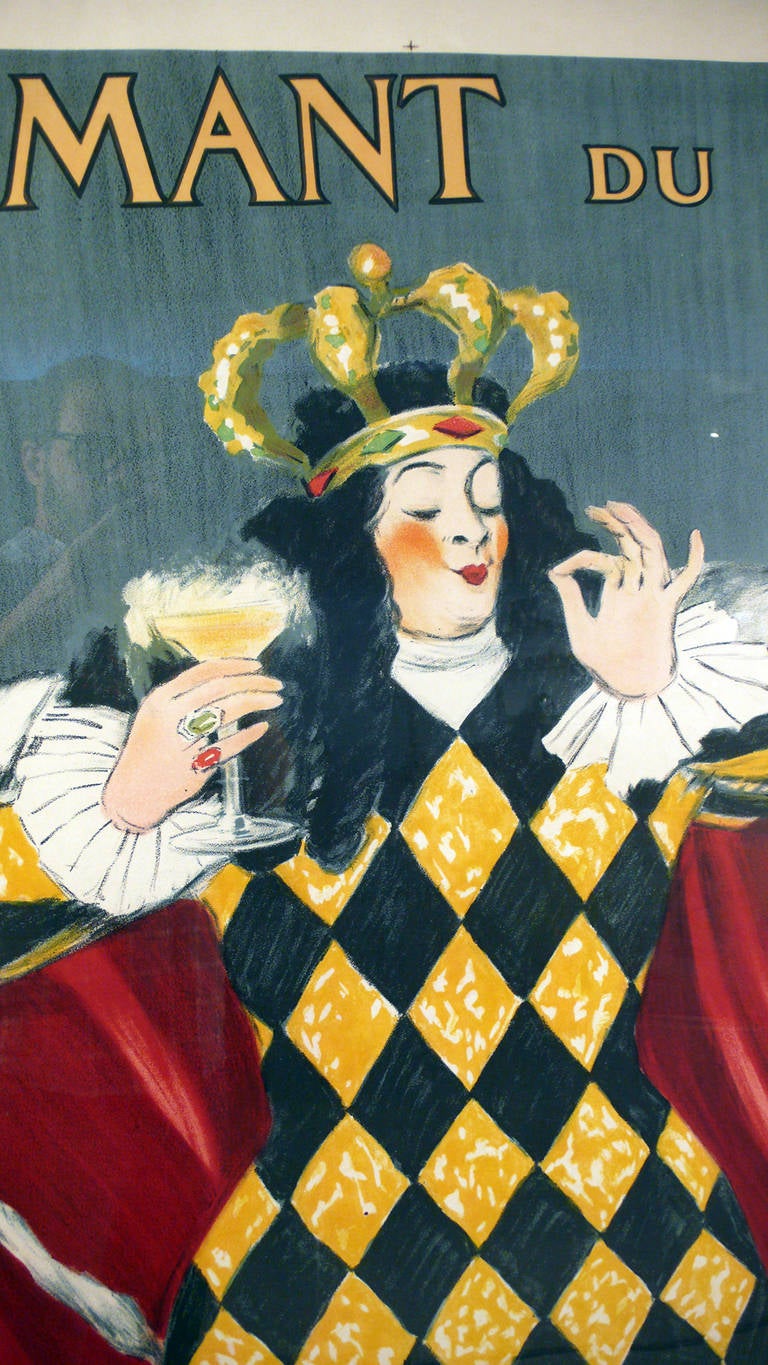French Leonetto Cappiello Veuve Amiot Lithograph
