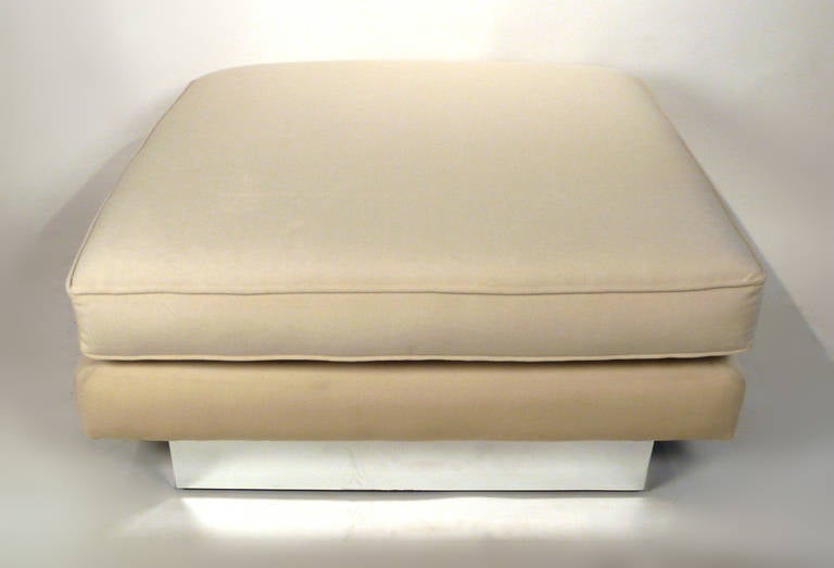 Milo Baughman Sofa and Ottoman 2