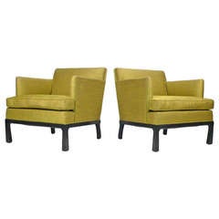 Douppioni Silk Club Chairs