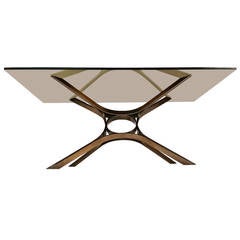 Dramatic Oil Rubbed Bronze Dunbar Cocktail Table