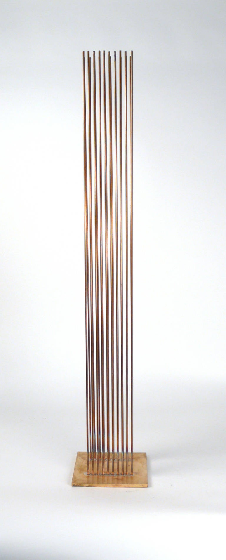 American Val Bertoia's Two Rows of Sounds